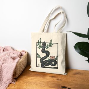Snake Tote Bag