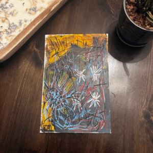 Forest Flowers #1 (Mixed Media)